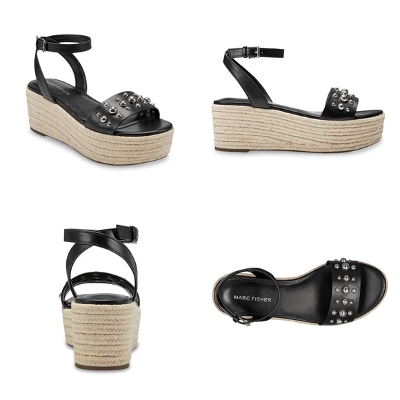 MARC FISHER Joyce Espadrille Platform Sandals - Picture 2 of 9